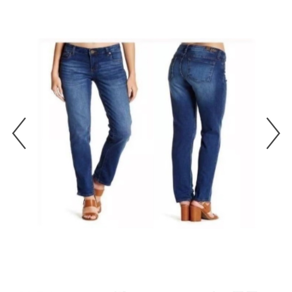 Kut straight leg jeans 6 LIKE NEW